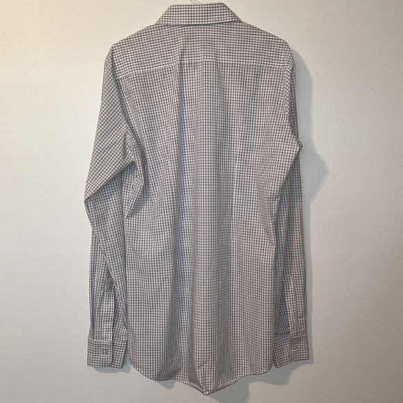 Mizzen + Main Leeward Performance Fabric Long Sleeve Shirt Medium Tall Trim Fit - Picture 4 of 10